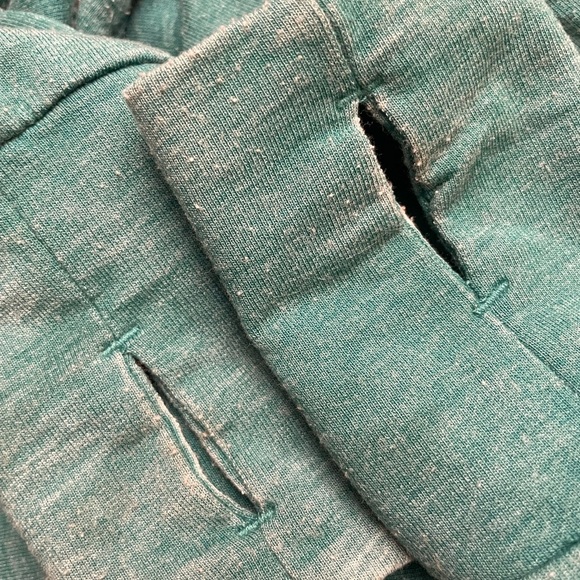 Evy’s Tree Brilla Zip Hoodie Teal Size L Fairycore Boutique Cozy - Picture 4 of 10